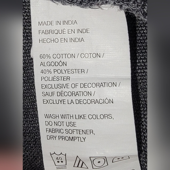 Izod Gray Polo Shirt with Ribbed Collar and Casual Fit - Picture 4 of 6